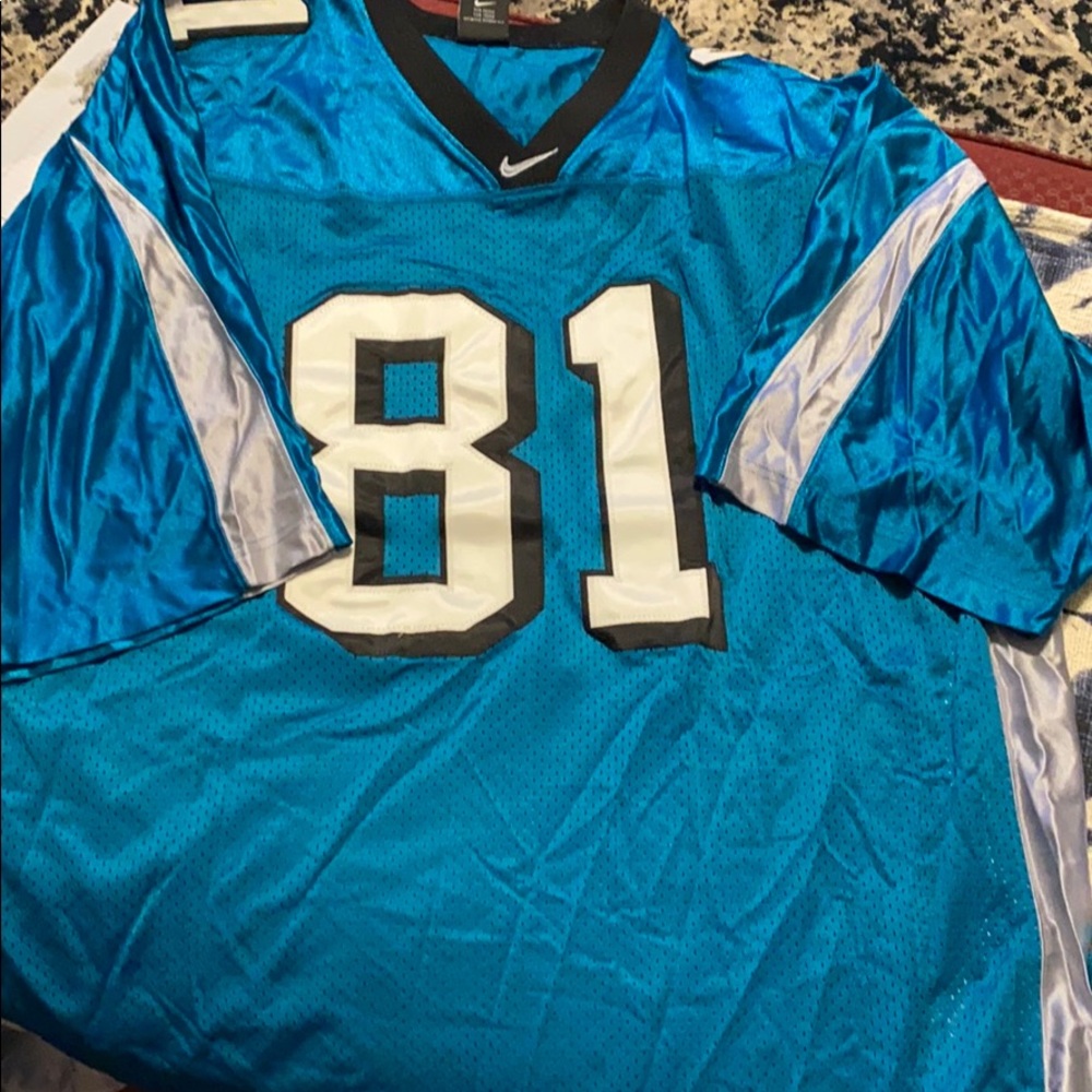 Nike Owens Jersey number 81 size 3xl teal silver
